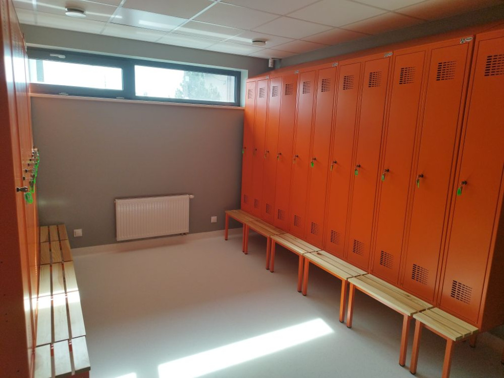 Klubowy budynek zbudowano od zera