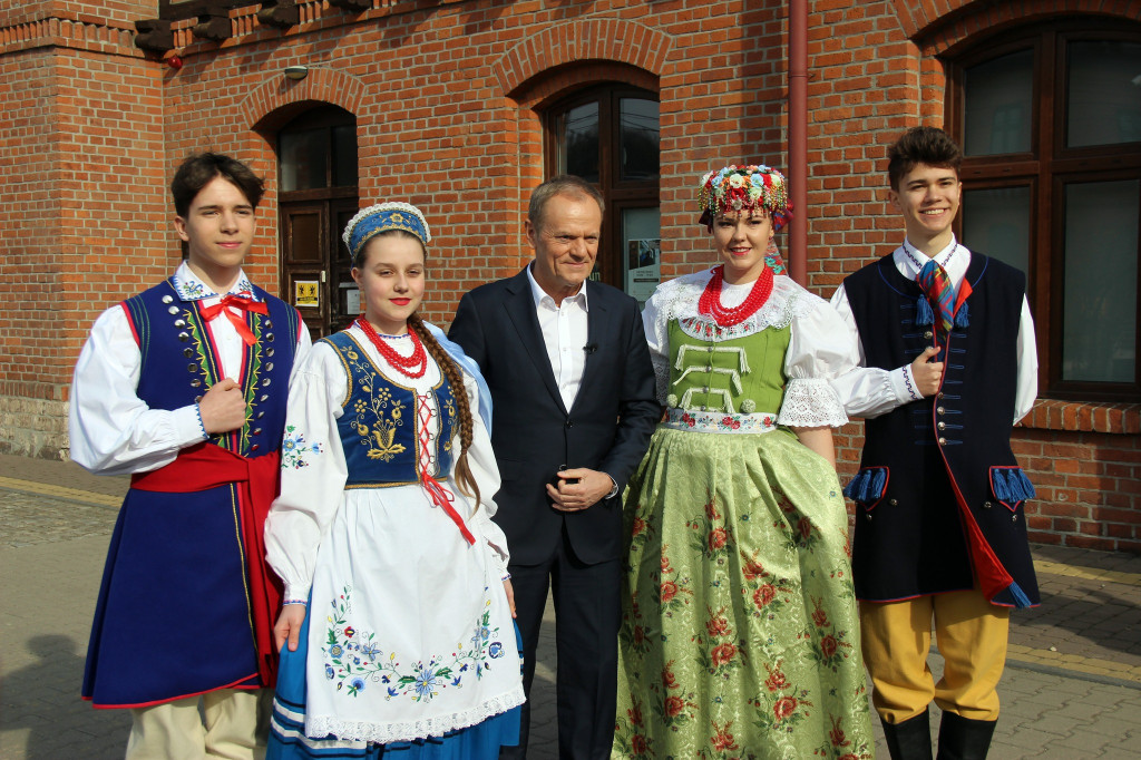 Donald Tusk w Radzionkowie