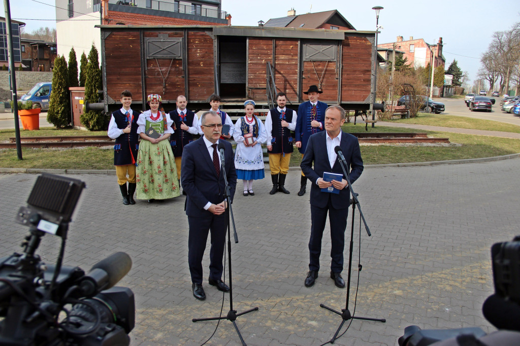 Donald Tusk w Radzionkowie