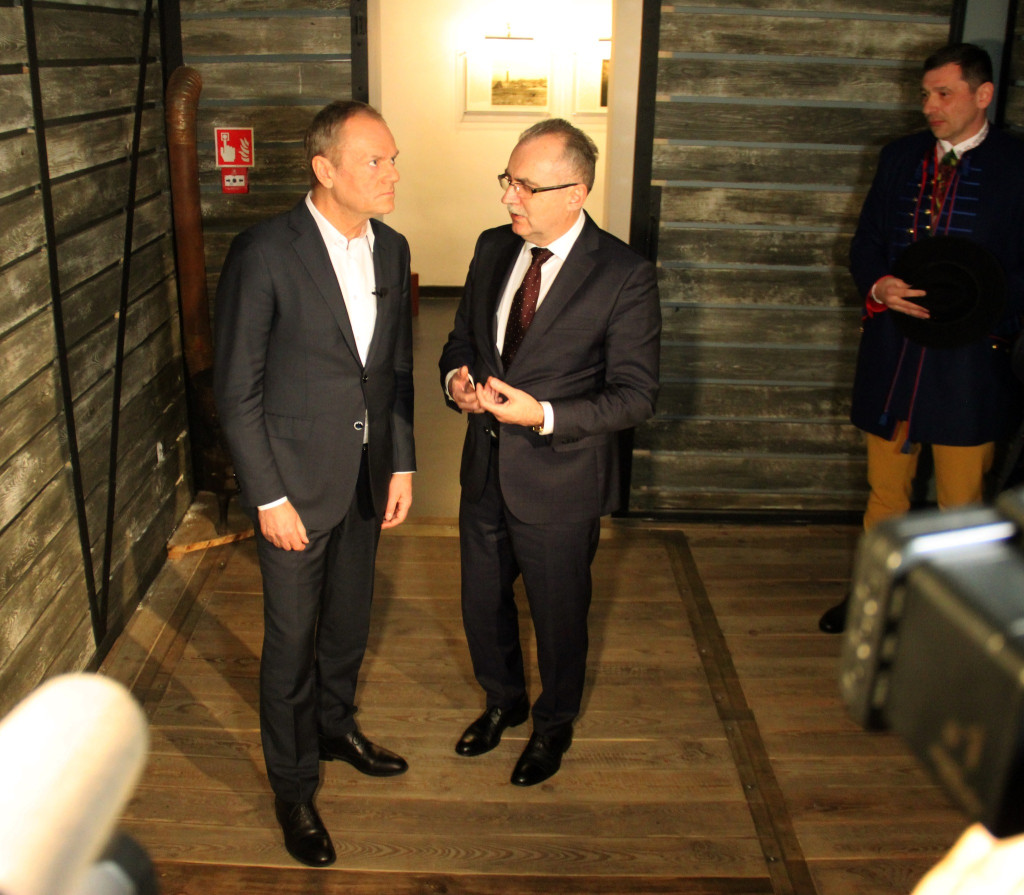 Donald Tusk w Radzionkowie