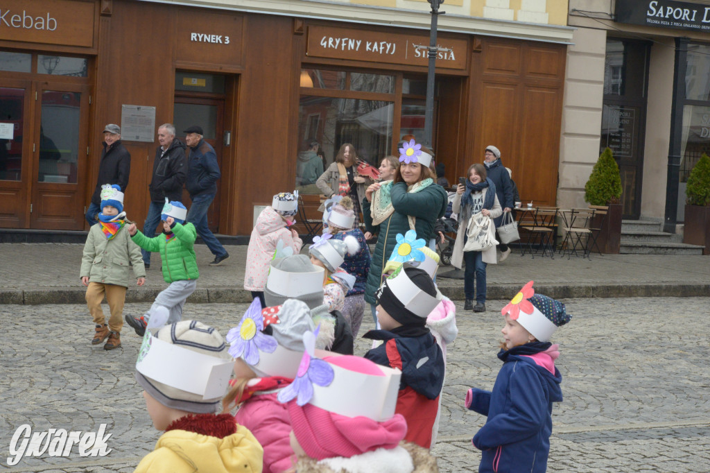 Tarnowskie Góry. Powitanie wiosny na rynku