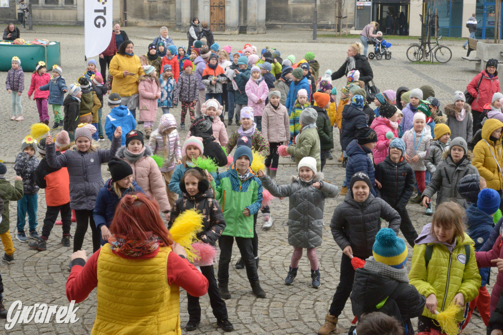 Tarnowskie Góry. Powitanie wiosny na rynku
