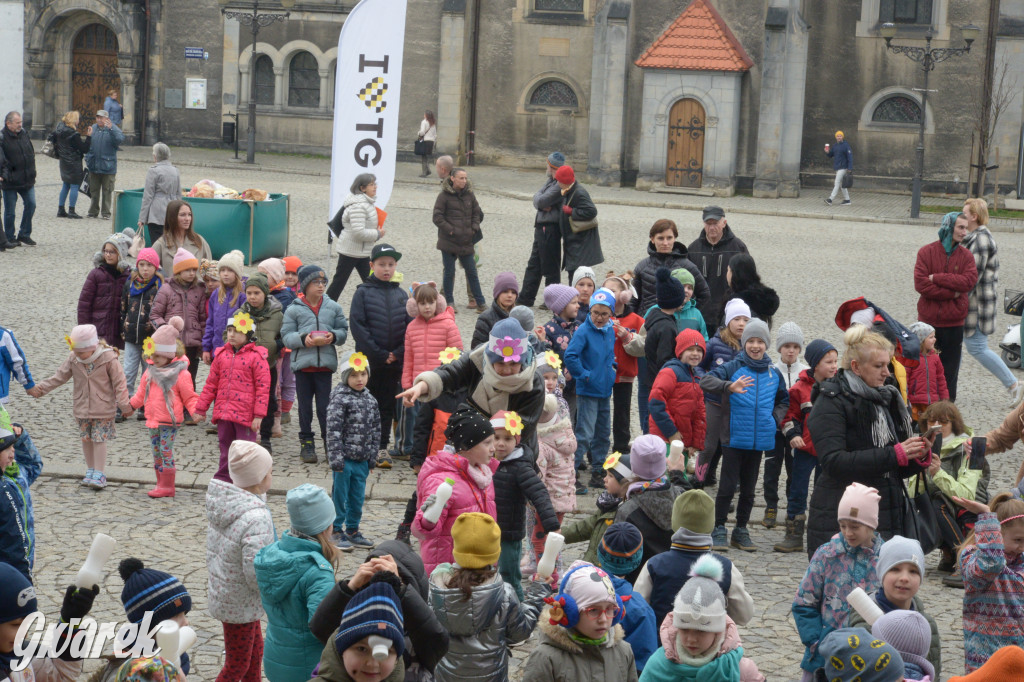 Tarnowskie Góry. Powitanie wiosny na rynku