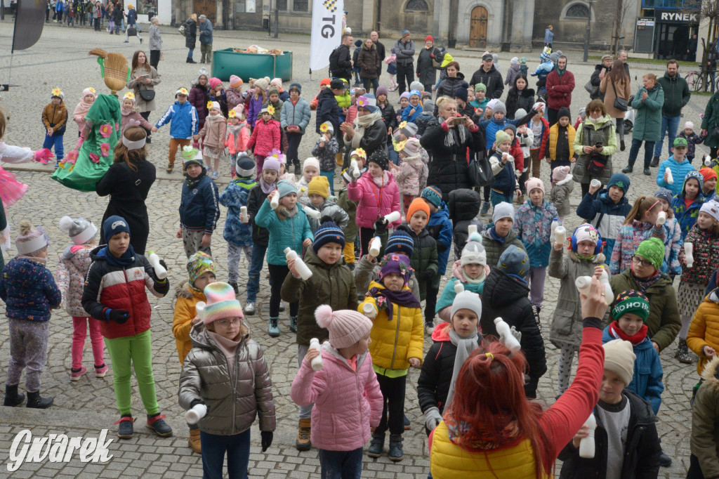 Tarnowskie Góry. Powitanie wiosny na rynku