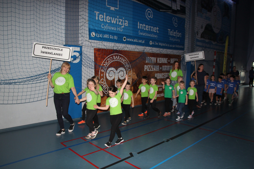 Radzionków. Sportowa Olimpiada Przedszkolaków