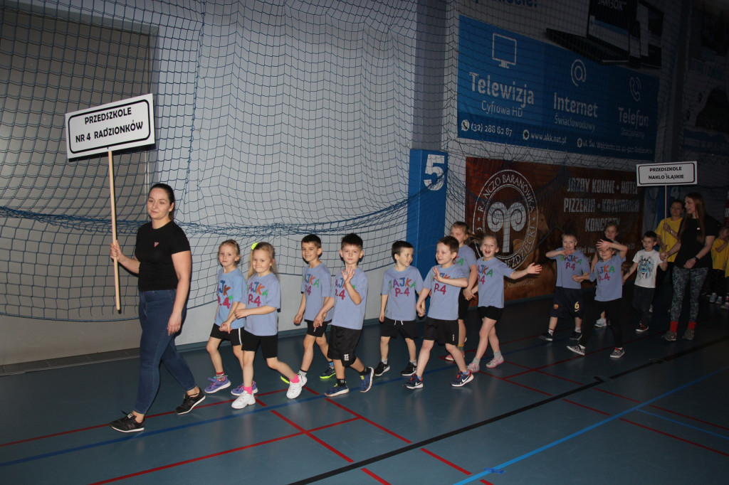 Radzionków. Sportowa Olimpiada Przedszkolaków
