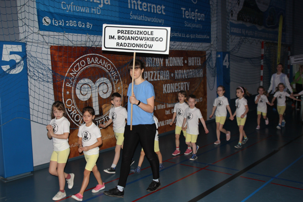 Radzionków. Sportowa Olimpiada Przedszkolaków