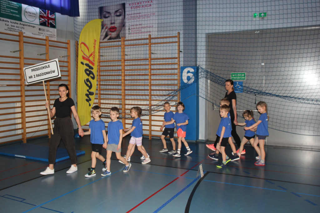 Radzionków. Sportowa Olimpiada Przedszkolaków