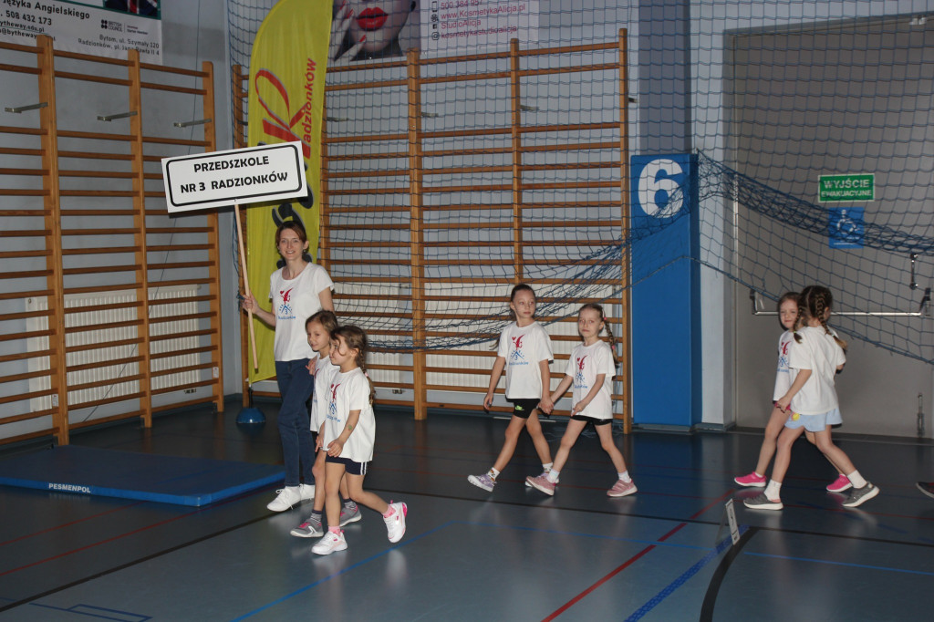 Radzionków. Sportowa Olimpiada Przedszkolaków