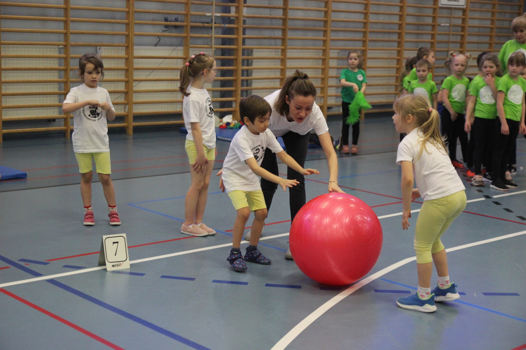 Radzionków. Sportowa Olimpiada Przedszkolaków