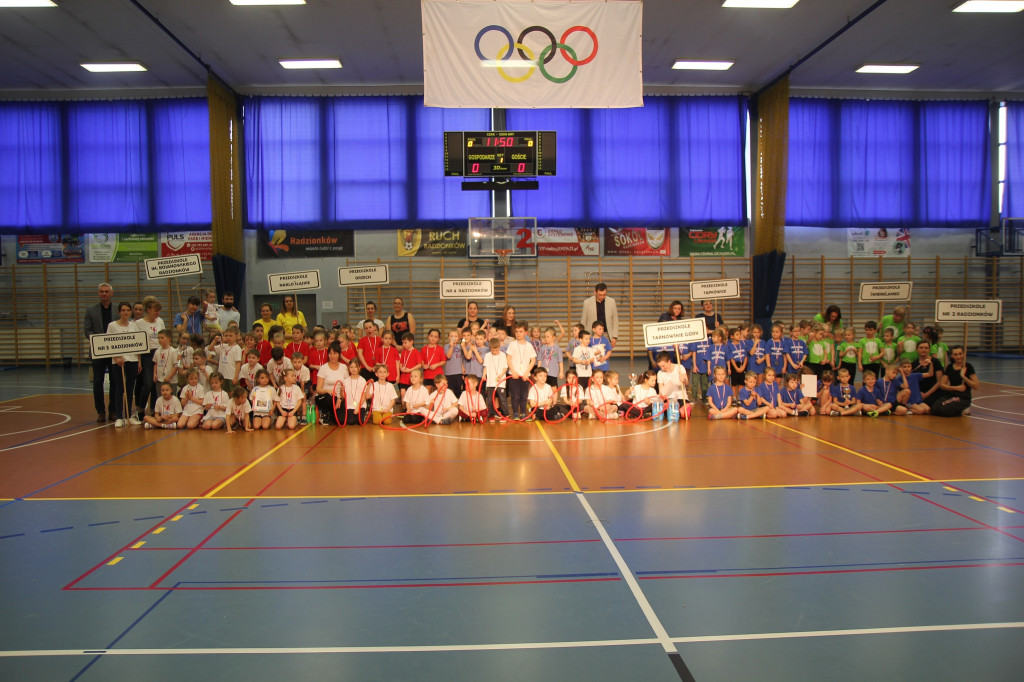 Radzionków. Sportowa Olimpiada Przedszkolaków