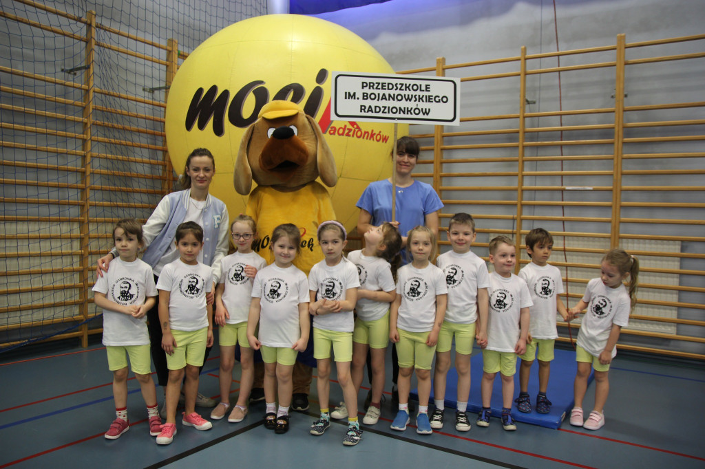 Radzionków. Sportowa Olimpiada Przedszkolaków