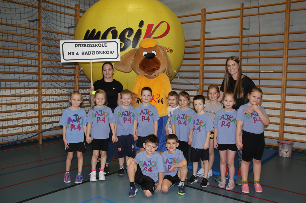 Radzionków. Sportowa Olimpiada Przedszkolaków