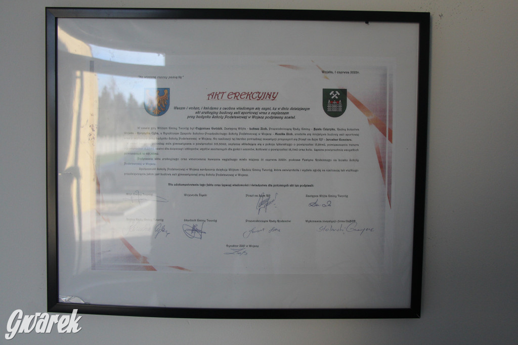 Tłumy na otwarciu sali gimnastycznej. Wielka chwila dla miejscowości