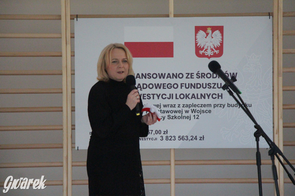 Tłumy na otwarciu sali gimnastycznej. Wielka chwila dla miejscowości