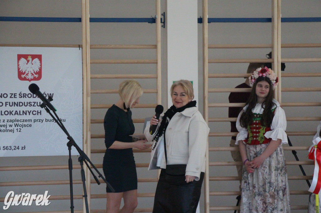 Tłumy na otwarciu sali gimnastycznej. Wielka chwila dla miejscowości