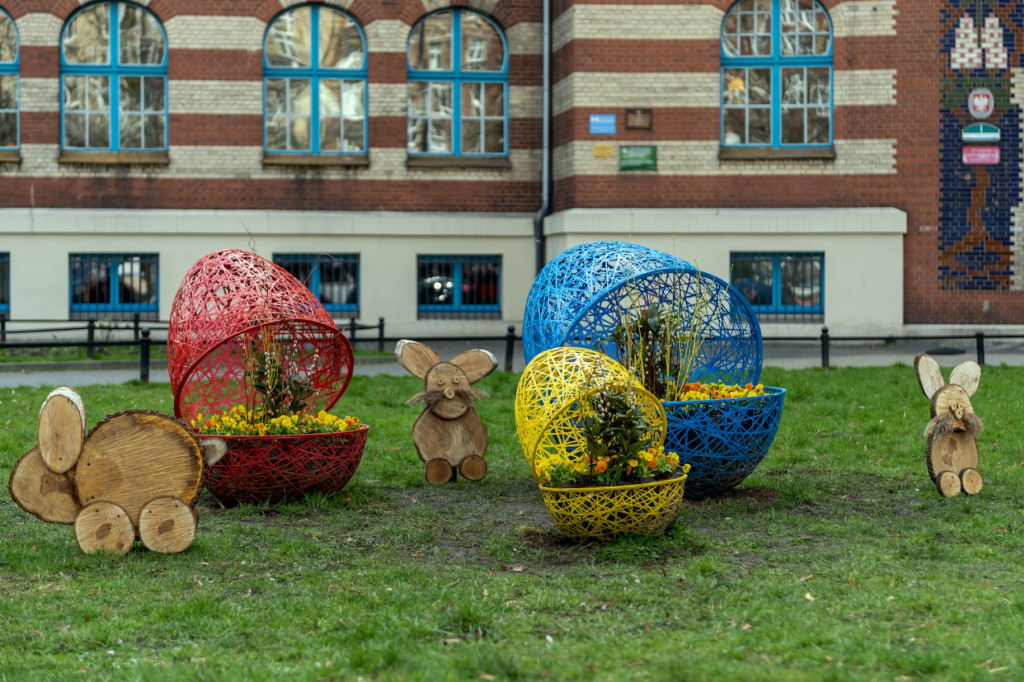 Miasto gotowe na święta. Wielkanocne ozdoby w 12 miejscach