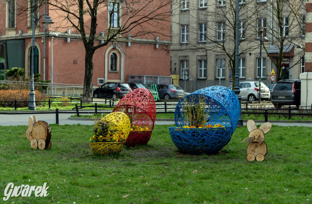 Miasto gotowe na święta. Wielkanocne ozdoby w 12 miejscach