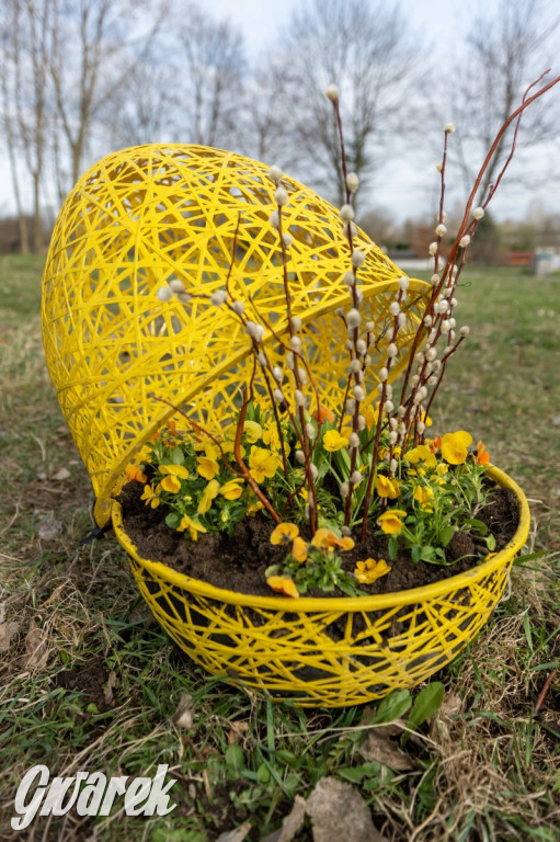 Miasto gotowe na święta. Wielkanocne ozdoby w 12 miejscach