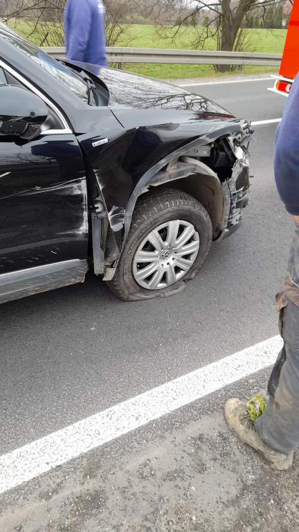 Pijany wjechał w barierki