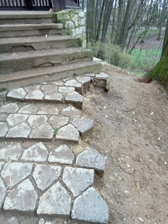 Wieża w tarnogórskim parku popada w ruinę