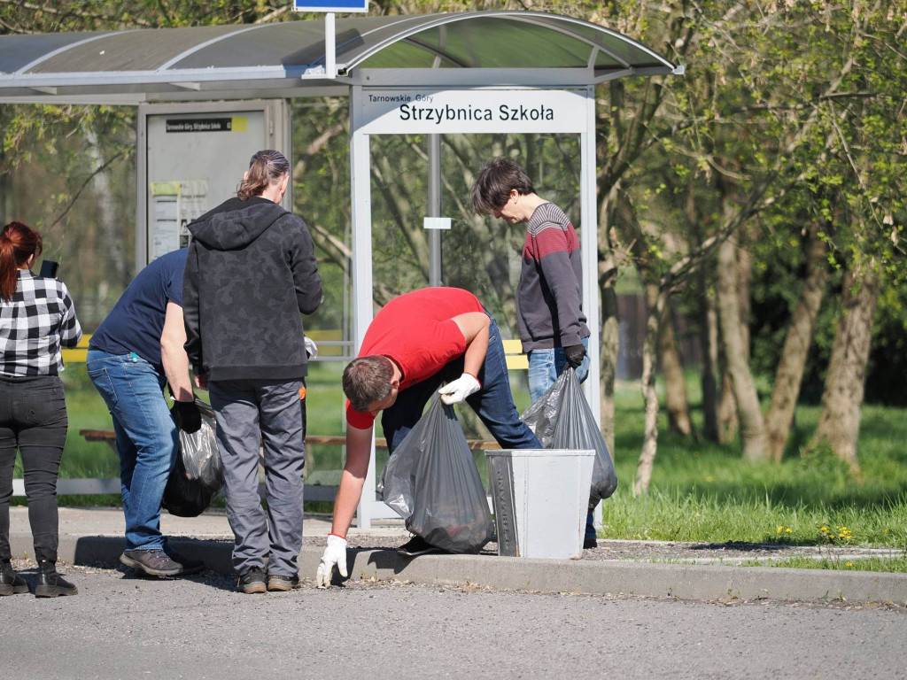 Strzybnica, zalew Nakło-Chechło. Akcje sprzątania