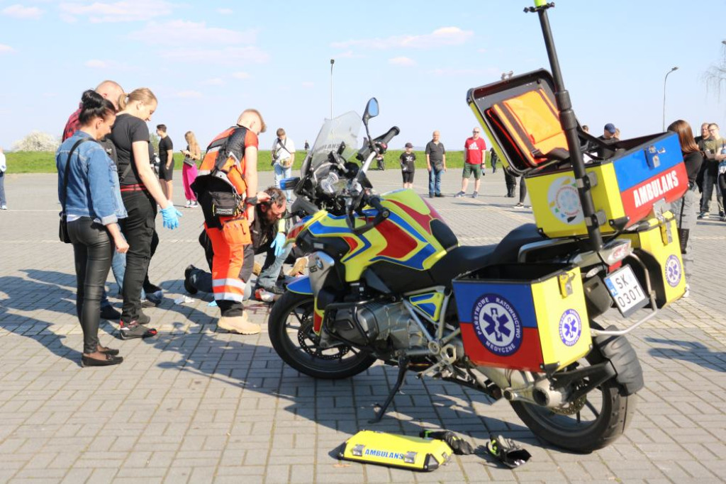 Parada motocyklistów w Piekarach Śląskich