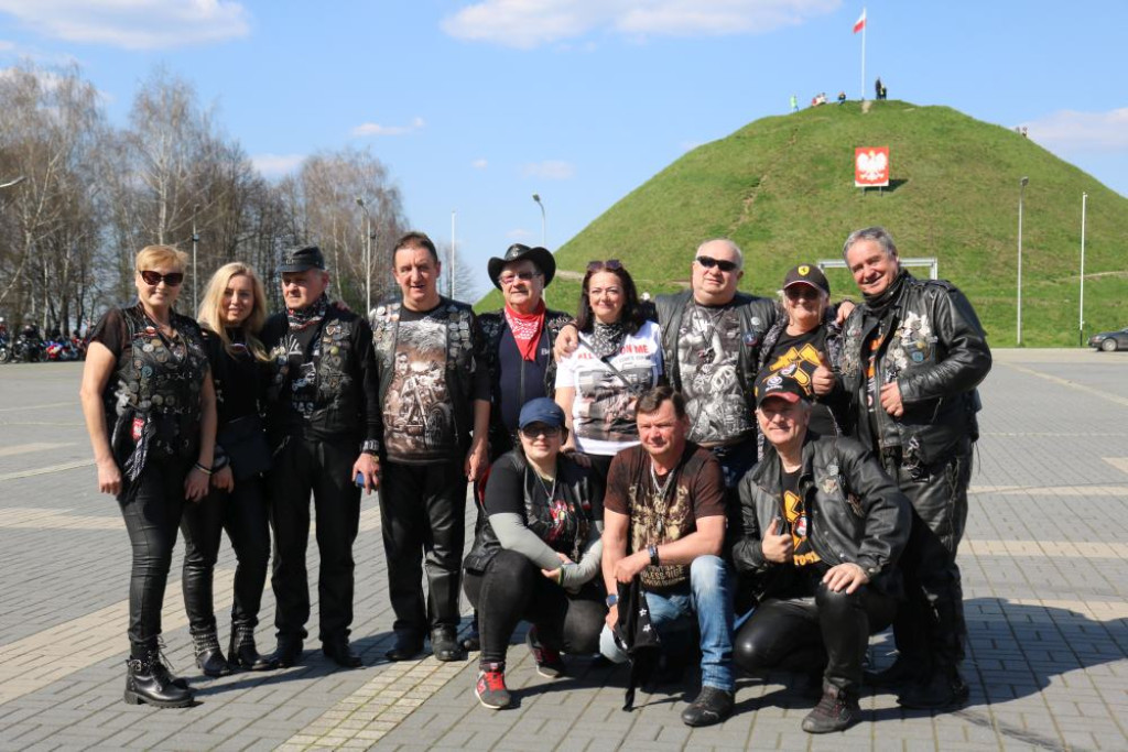 Parada motocyklistów w Piekarach Śląskich
