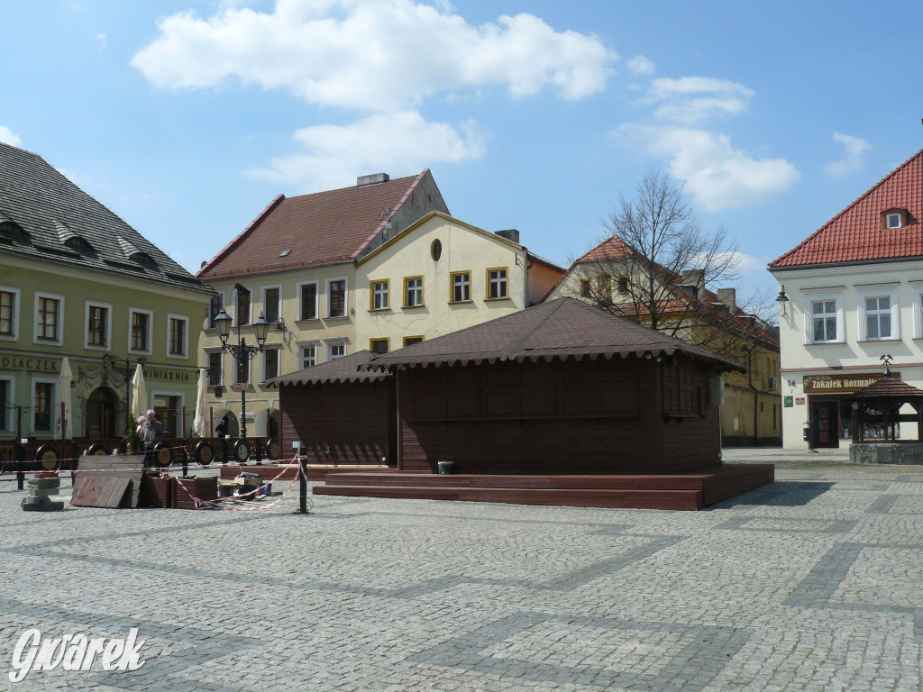 Tarnowskie Góry, rynek. Wracają ogródki letnie