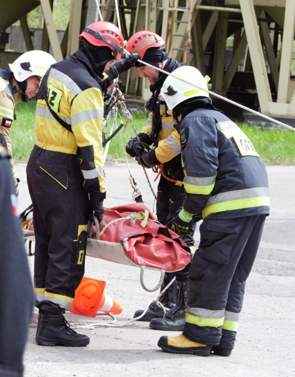 Pożar i ewakuacja z silosu. Kryptonim Produkcja