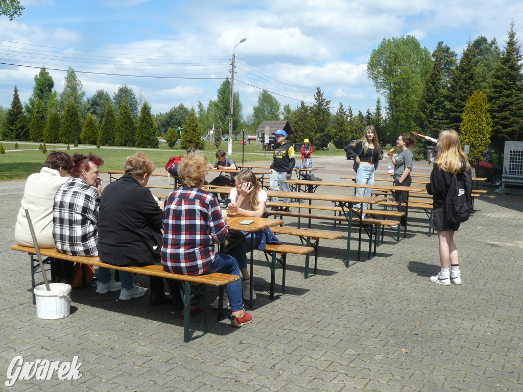 Sprzątanie okolicy i wymiana roślin