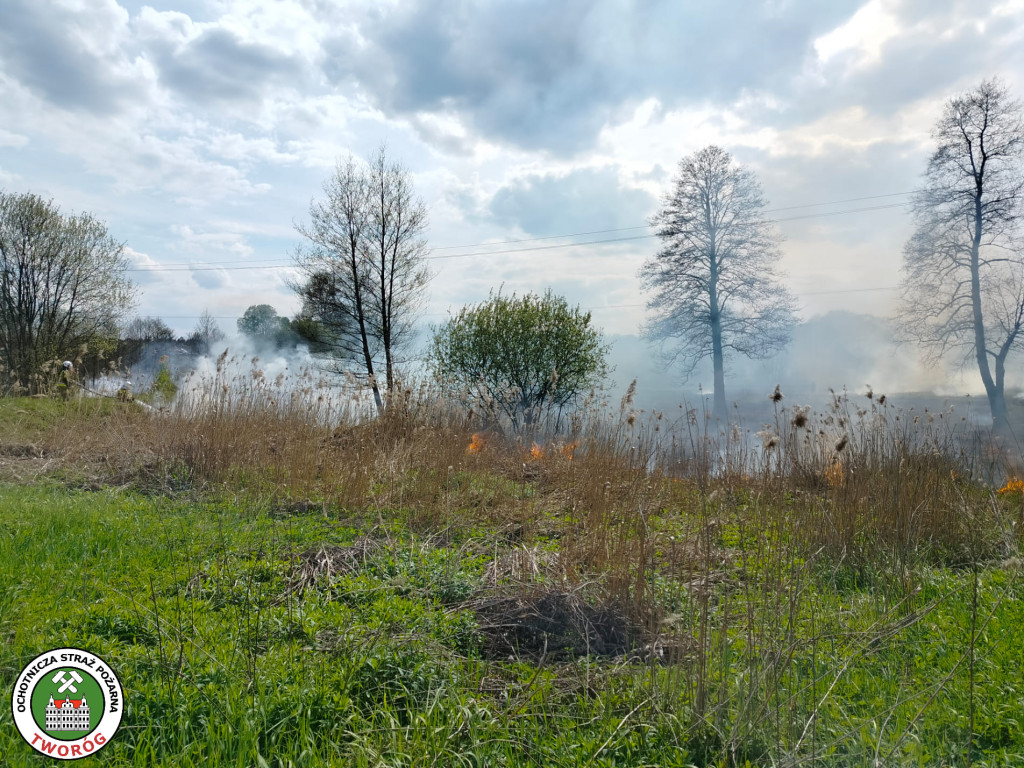 Duży pożar w Kaletach