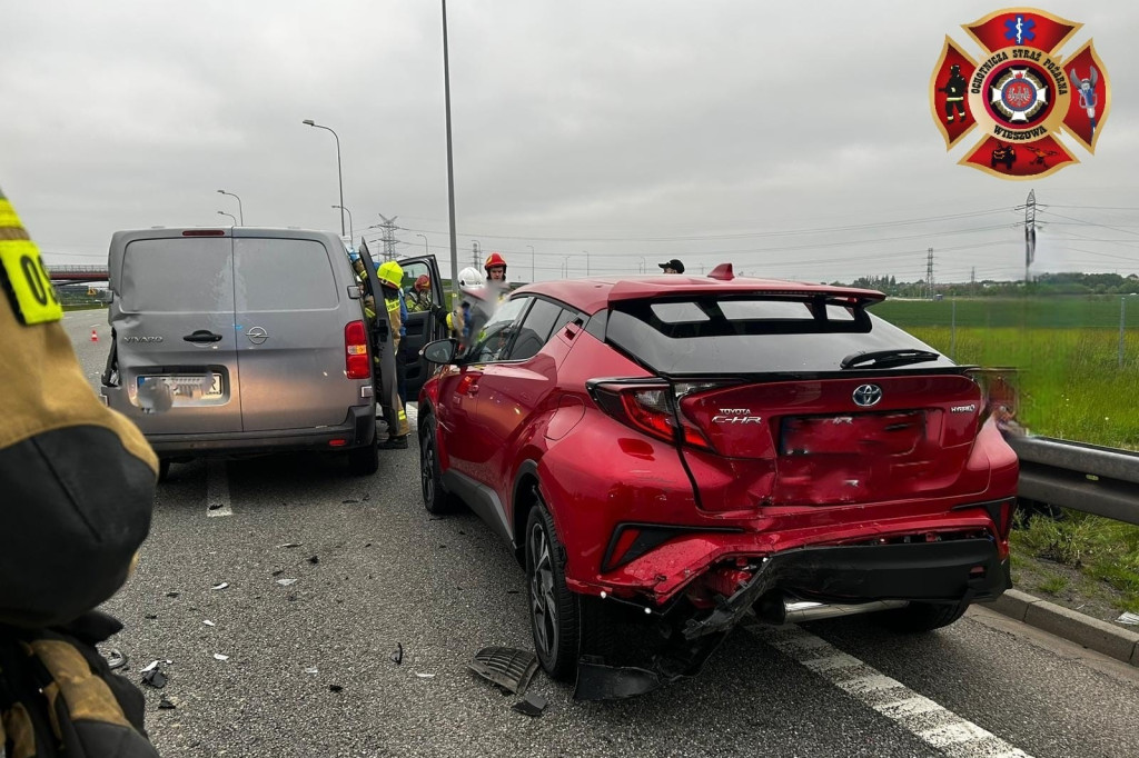 Wypadek na autostradzie A1