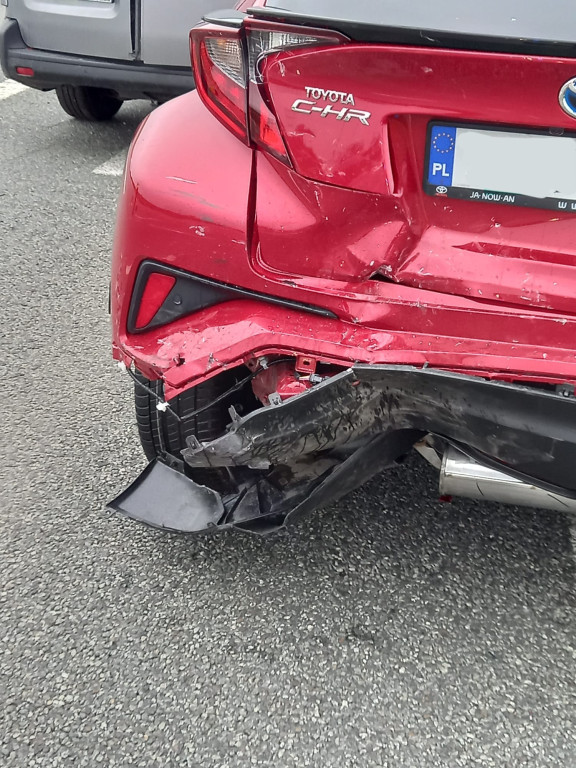 Wypadek na autostradzie A1