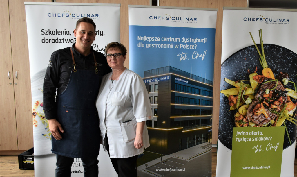 Tarnowskie Góry. Dawid Grucel prowadził warsztaty kulinarne