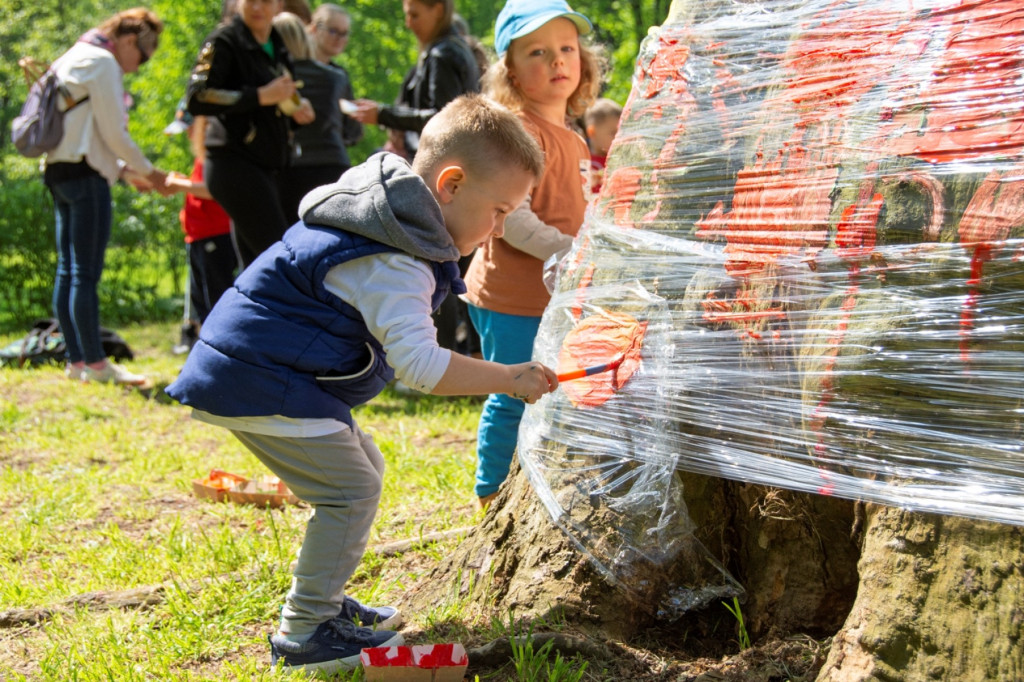 Światowy Dzień Pszczoły. Zwiedzali pasiekę, budowali ule
