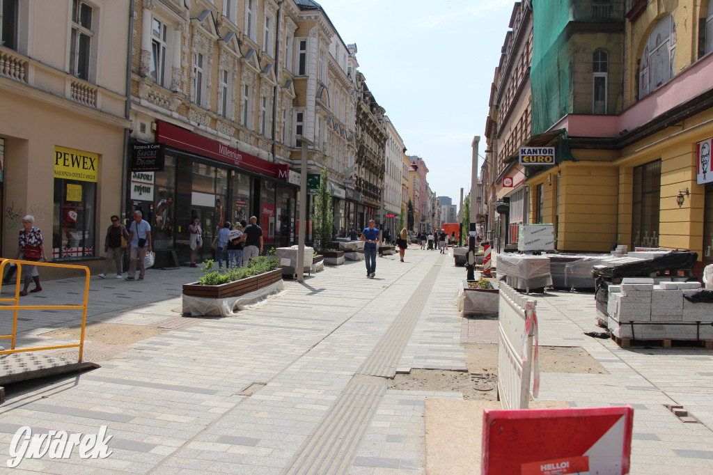 Ulica Dworcowa. Kończy się remont