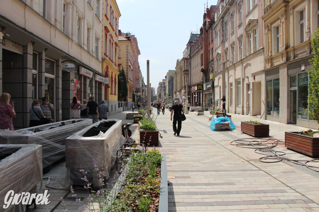 Ulica Dworcowa. Kończy się remont