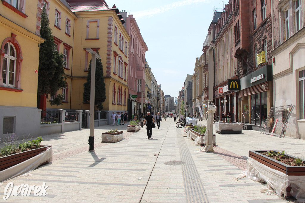 Ulica Dworcowa. Kończy się remont