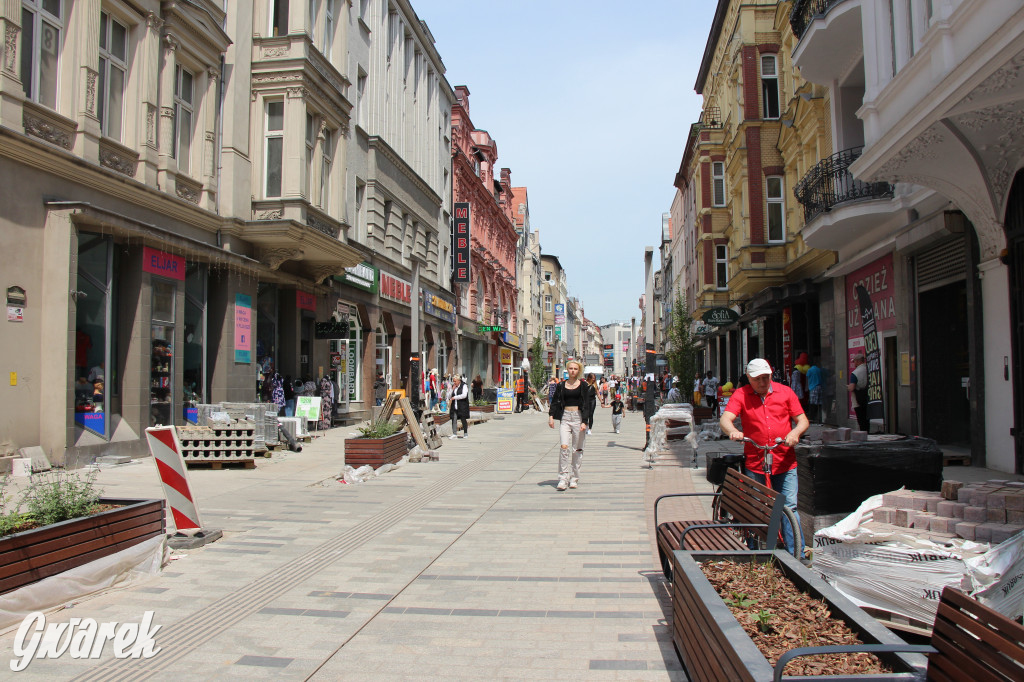 Ulica Dworcowa. Kończy się remont