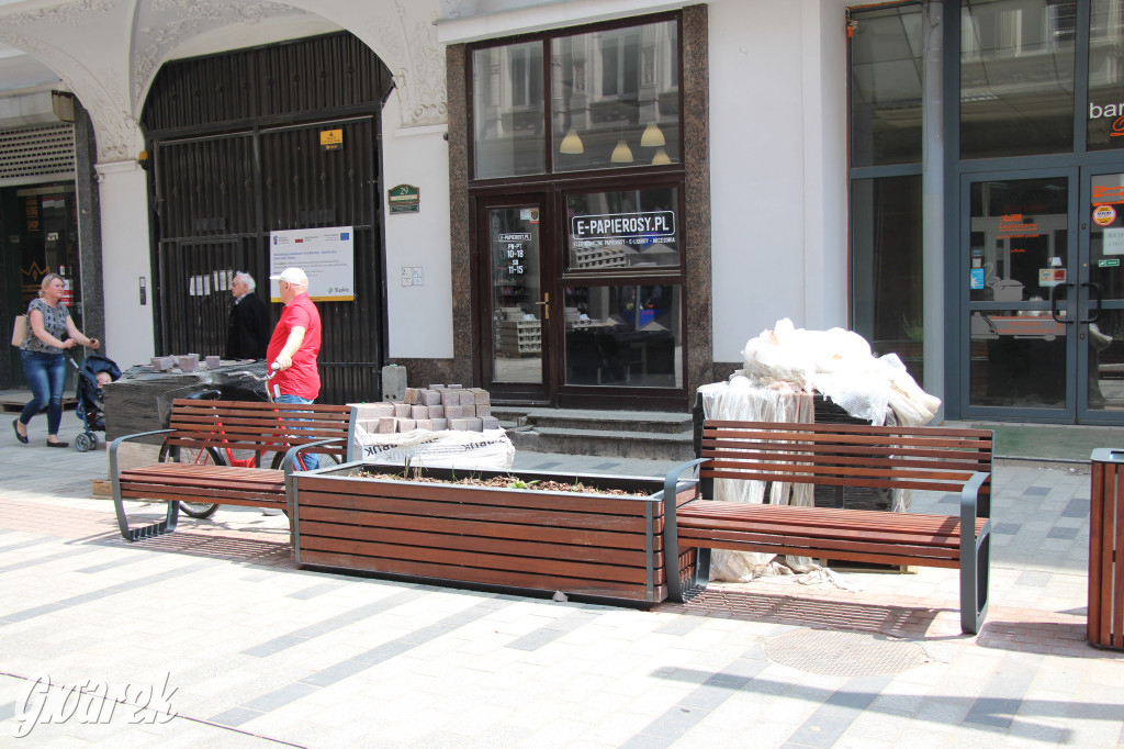 Ulica Dworcowa. Kończy się remont