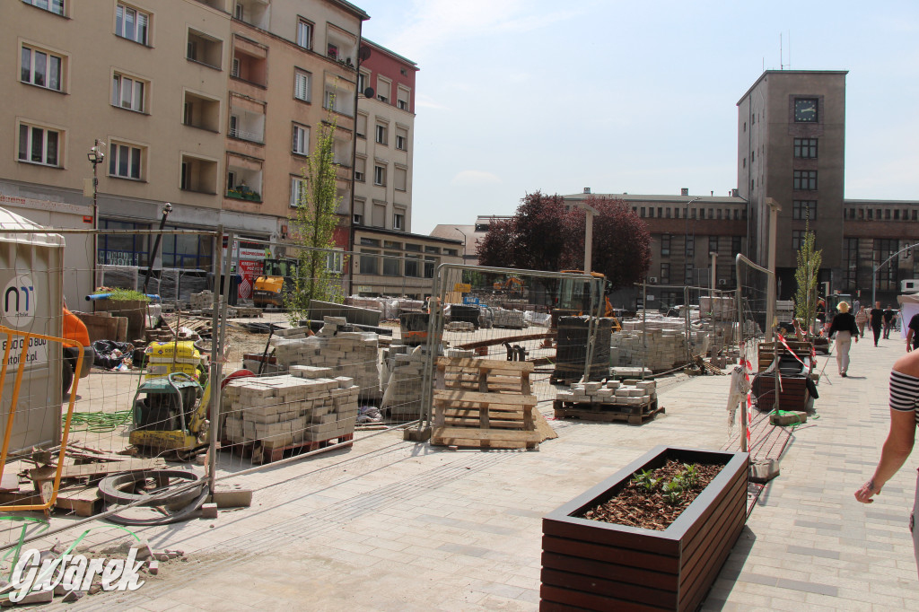 Ulica Dworcowa. Kończy się remont