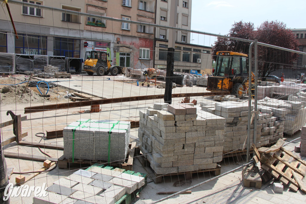 Ulica Dworcowa. Kończy się remont