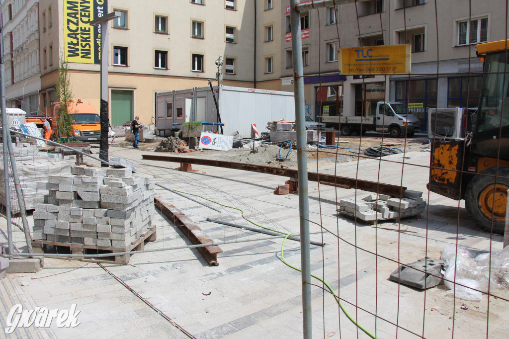 Ulica Dworcowa. Kończy się remont