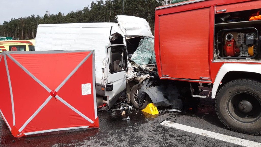 Śmiertelny wypadek na S1. Droga od Pyrzowic zablokowana