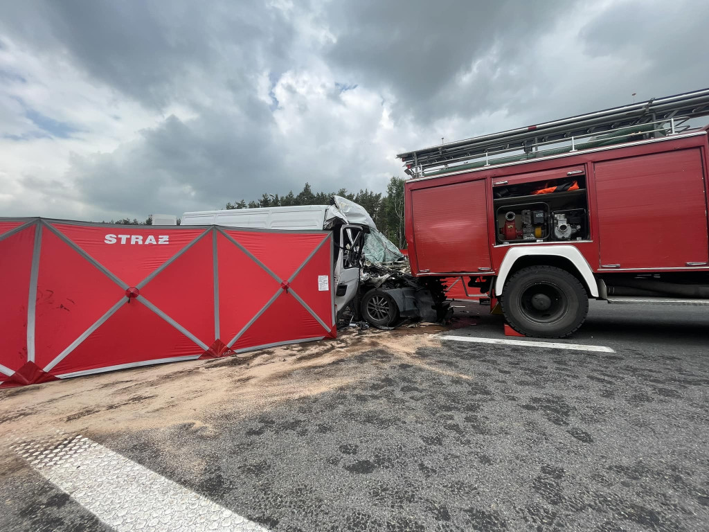 Śmiertelny wypadek na S1. Droga od Pyrzowic zablokowana