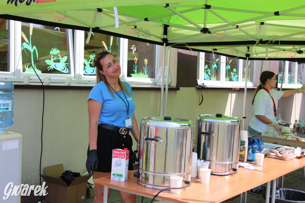 Radzionków. Piknik charytatywny na plantach w Rojcy