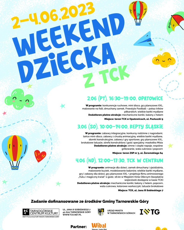 Wydarzenia z okazji Dnia Dziecka