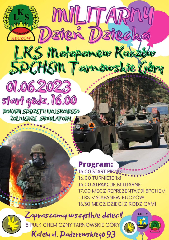 Wydarzenia z okazji Dnia Dziecka