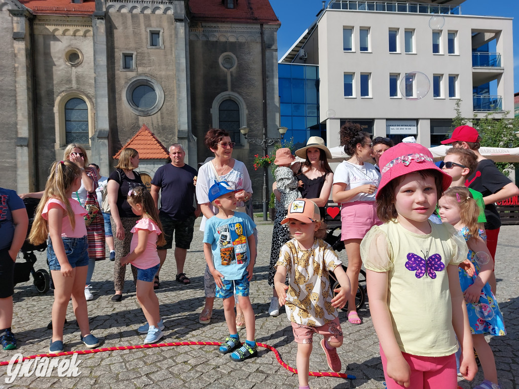Tarnowskie Góry. Dzień Dziecka na rynku [ZDJĘCIA]